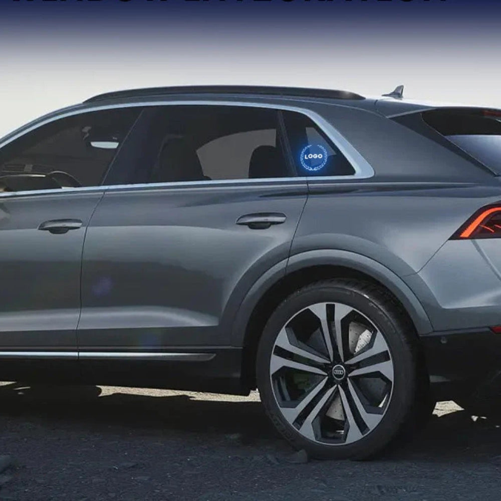Logo de voiture à LED rechargeable – Effet néon