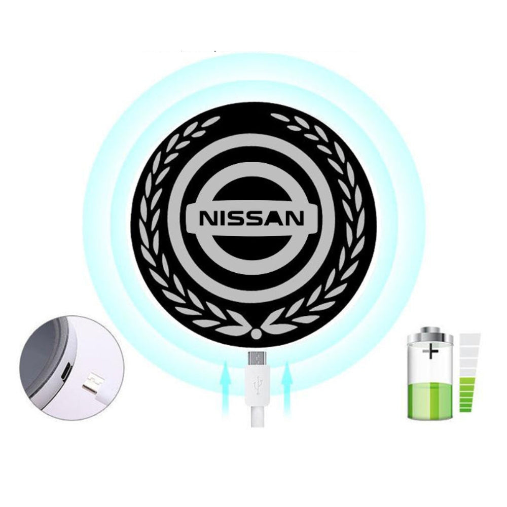 Logo de voiture à LED rechargeable – Effet néon
